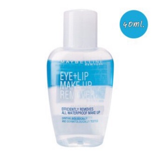 EXP.ปี2025 Maybelline Makeup Remover Eye and Lip 40 ml.