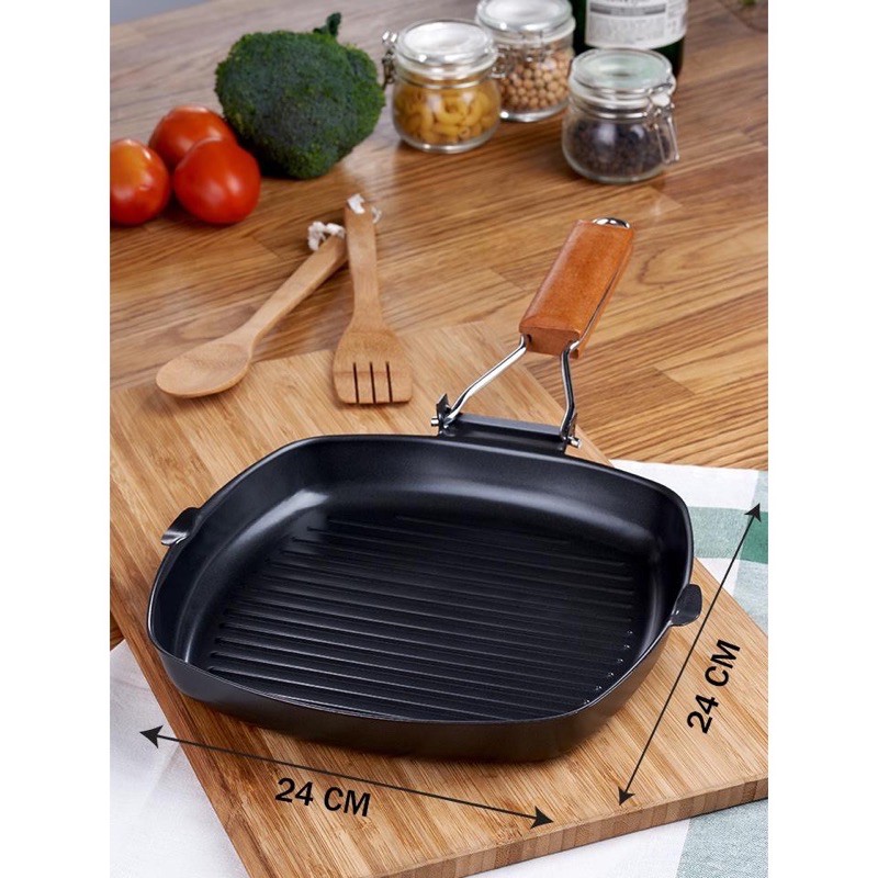 กระทะอเนกประสงค์ กระทะ Grill Pan