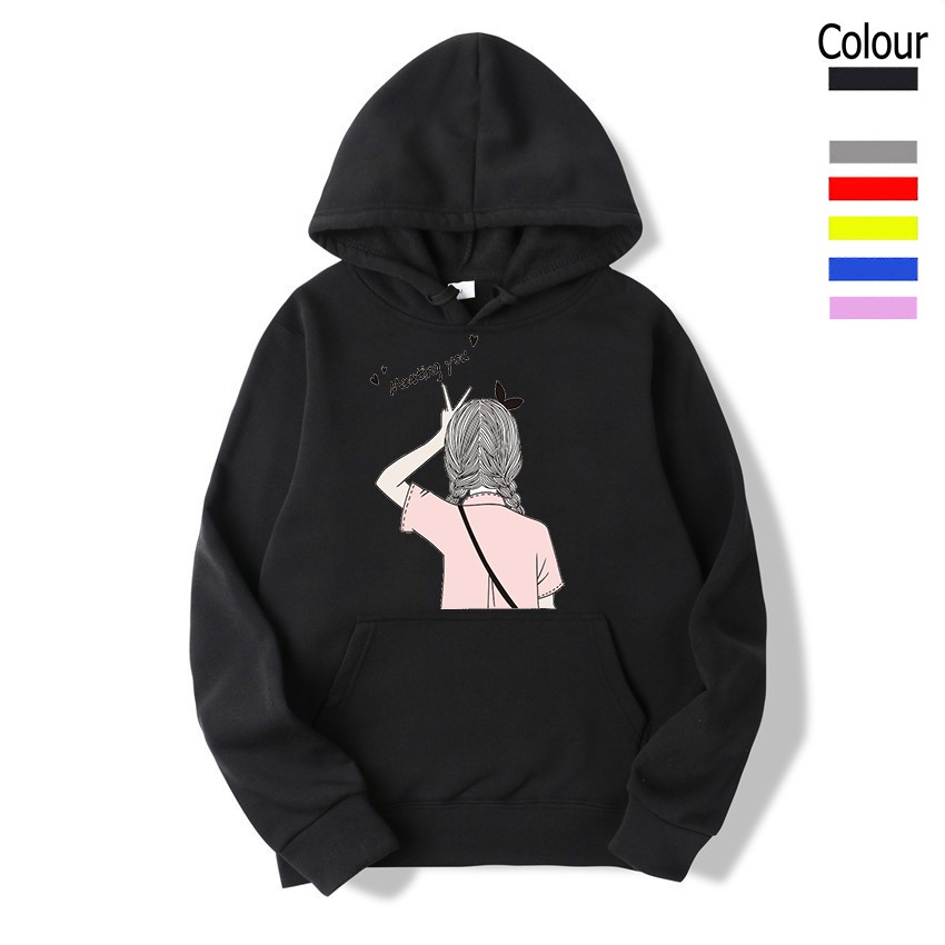 เสื้อแจ็คเก็ตกันหนาว เสื้อฮู้ดแขนยาว+หมวกน่ารักแฟชั่นสไตล์เกาหลี#-242