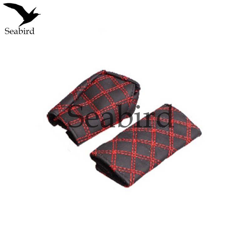 Seabird ชุดหุ้มเกียร์ เบรคมือ ปลอก ที่หุ้ม ปลอกหุ่ม หัวเกียร์ เกียร์ออโต้ เกียร์กระปุก 2 ชิ้นชุด