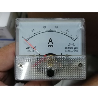 วัดโวลต์เข็มDC  วัดแอมป์เข็มDC 100A 50A 30V 50V