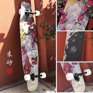 Deck early autumn + กริปเทป ลาย red rose S