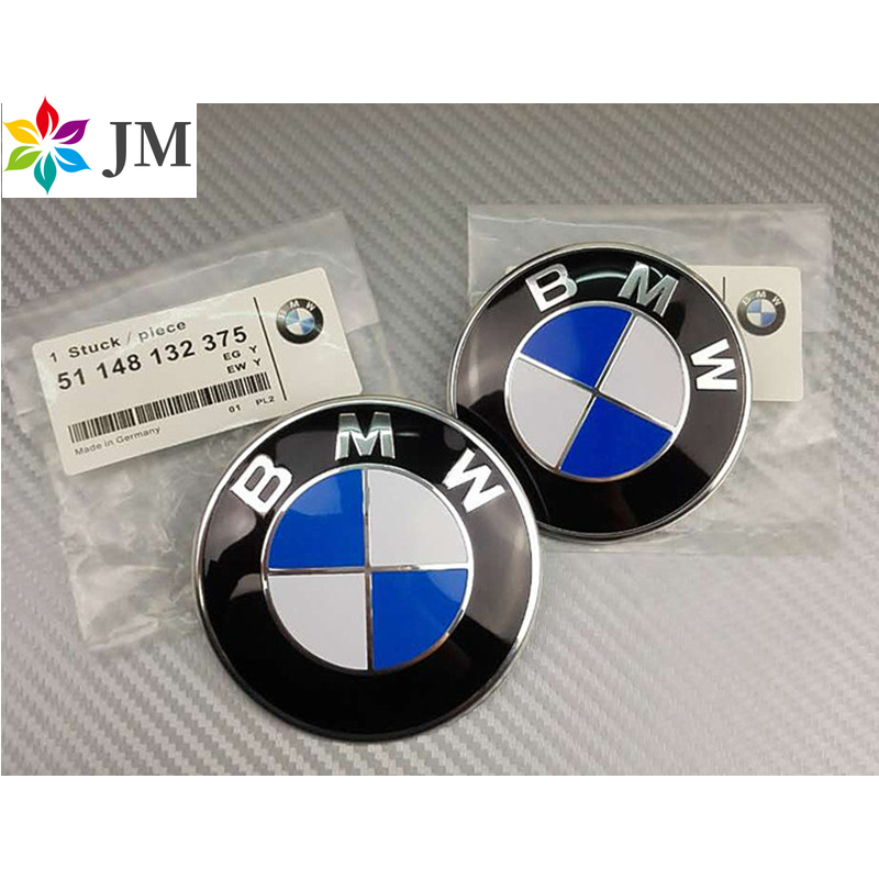 Bmw โลโก้รถ BMW E60 90 ฝาครอบโลโก้ด้านหน้าด้านหลังโลโก้รถ x1 x3 x5 x7 M3 M5 E46 E90 F10 F11 E60
