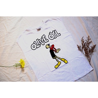 เสื้อยืดลาย Olive oyl แขนกุด