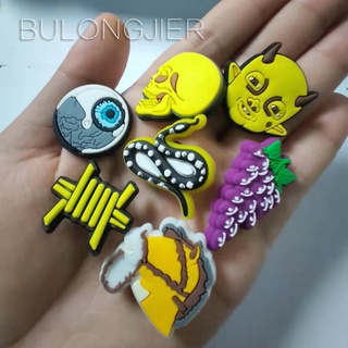 กระดุม รูปรองเท้า Croc Jibz Pins สีสันสดใส DIY