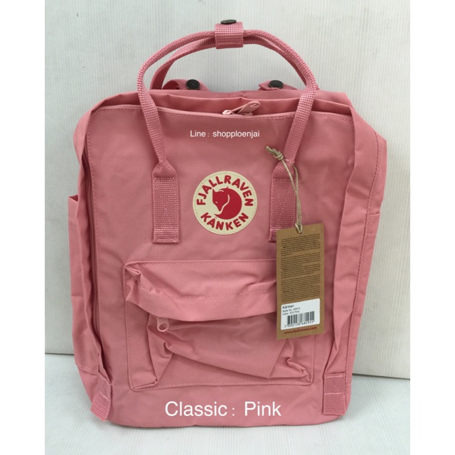 blush pink kanken