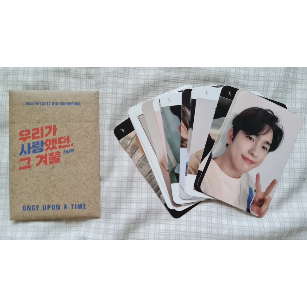 โฟโต้การ์ด เทรดการ์ด GOT7 6th Fan Meeting Once Upon A Time Trading Card Photocard Jackson Jinyoung JB Jaebum Mark BamBam