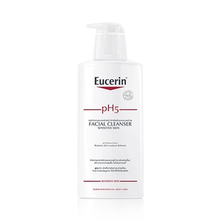 Eucerin ph5 facial cleanser เจลล้างหน้า400ml ผลิตภัฑณ์ทำความสะอาดผิวหน้า สำหรับผิวบอบบางแพ้ง่ายSensitive Defense