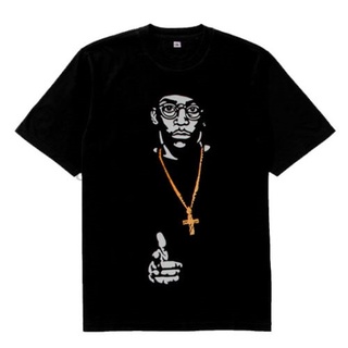 เสื้อยืดผ้าฝ้าย ใหม่ เสื้อยืด ลาย Big L rapper DITC สีทอง แฟชั่นสไตล์ฮิปฮอป สําหรับผู้ชาย