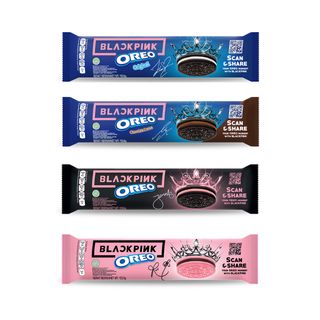 [BLACKPINK Collection] Oreo โอรีโอ คุกกี้แซนวิชรสช็อกโกแลตสอดไส้ครีม 119.6 g , 123.5g (เลือกรสได้)