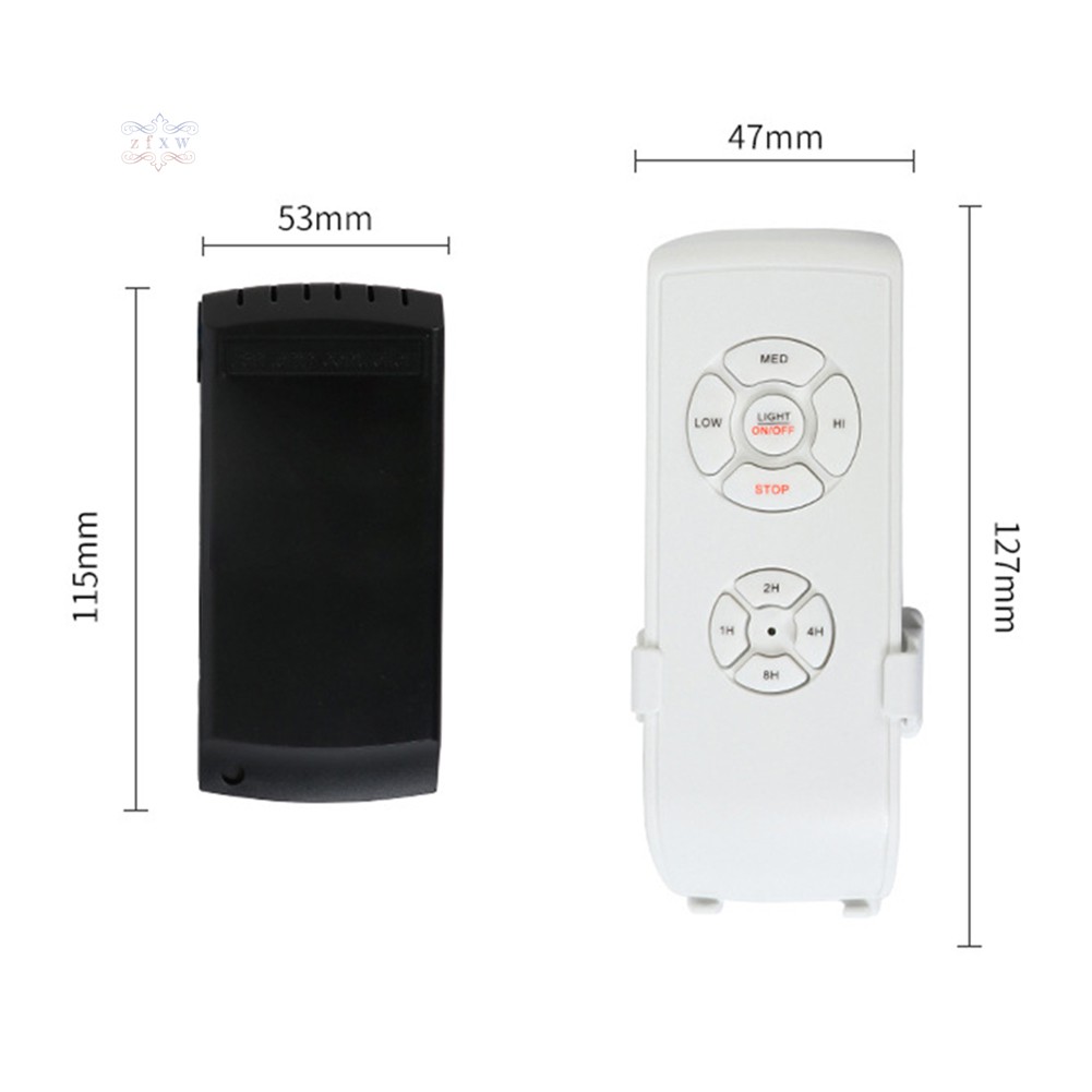 Zf ชุดเครื่องมือรีโมทคอนโทรลไร้สายสําหรับพัดลมเพดาน @ Th ราคา ถูกที่สุด ดีลบีเคเค แกลเลอรีภาพที่ 9
