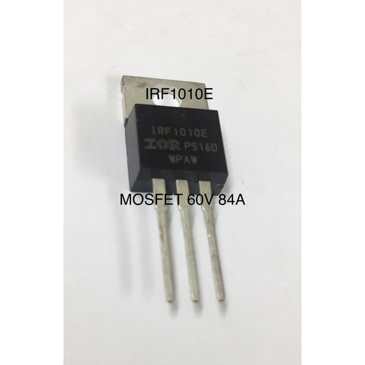 3ชิ้น IRF1010E MOSFET N-Channel 60V 84A Automotive Dip-3 (2+Tab) D2PAK T/R ใหม่แท้คุณภาพดี อะไหล่วงจ