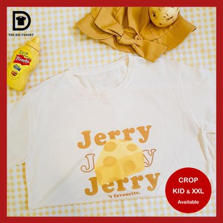 TEE.DD.TSHIRT เสื้อยืด JERRY ใส่ได้ทั้งชาย-หญิง มีทั้งทรง คลาสสิค และครอป ผ้านุ่ม ลายสวย ไม่ย้วย ไม่ต้องรีด