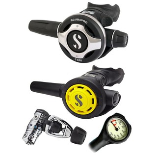 🪸MK25 Evo/S600 Regulator Set + R195 Octo + SPG Scubapro