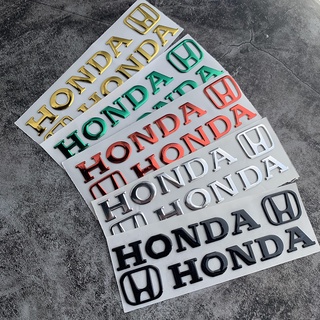 สติกเกอร์โลโก้ แบบนิ่ม 3D สําหรับติดตกแต่งรถจักรยานยนต์ Honda  อะไหล่แต่ง สติกเกอร์pcx pcx2020 ของเเต่ง 2020 แต่งpcx 2015 2019 hrc wave wave110i 110i 125i click honda click125 150 สติ๊กเกอร์ pcx  สติกเกอร์ สติ๊กเกอร์ติด โลโก้ สติ๊กเกอร์ติดรถ ของแต่งรถ