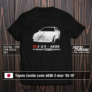 Nf2gd256ew เสื้อยืด ผ้าฝ้าย พิมพ์ลาย Toyota Corolla Levin AE86 2 ประตู 85 87 RYN126DGE19759