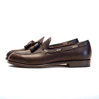 [Pre-Order] MANGO MOJITO รองเท้าหนังรุ่น ML Tassel Loafer สี Brown