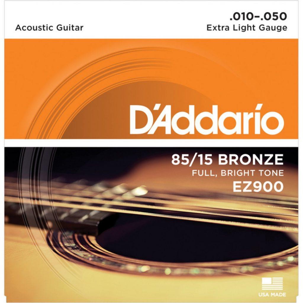 D'Addario สายชุดกีตาร์โปร่ง รุ่น EZ900 010 -050 ของแท้100%