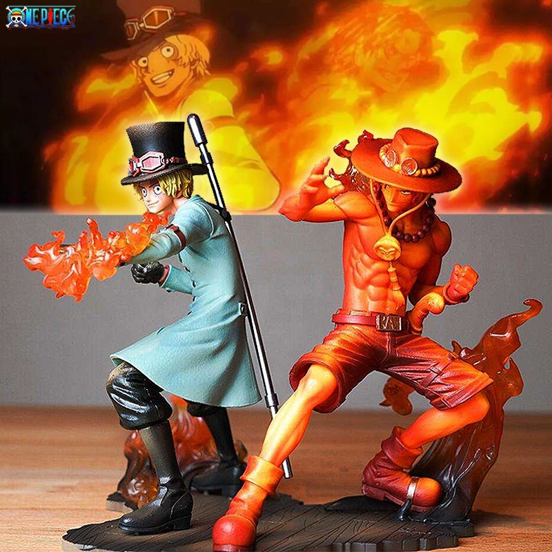 วันพีซโมเดล One Piece STAMPEDE Movie Ver. โปรโตกัสดีเอสรบ ซาโบ้ เอส Sabo Ace Fire Fist วันพีช Figure เอส 15cm บรรจุอยู่ในกล่องพีวีซี  ฟิกเกอร์การ์ตูน