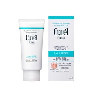 Curel INTENSIVE MOISTURE CARE Makeup Cleansing Gel 130g คิวเรล อินเทนซีฟ มอยส์เจอร์ แคร์ เมคอัพ คลีนซิ่ง เจล 130 กรัม