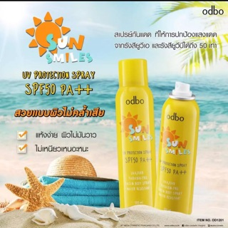 ODBO Sun Smiles UV Protection Spray SPF50/PA++ #OD 1201