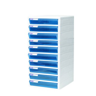 ORCA Filing Cabinet ตู้เอกสาร TCB-10 / โครงขาวลิ้นชักใส 10 ชั้น