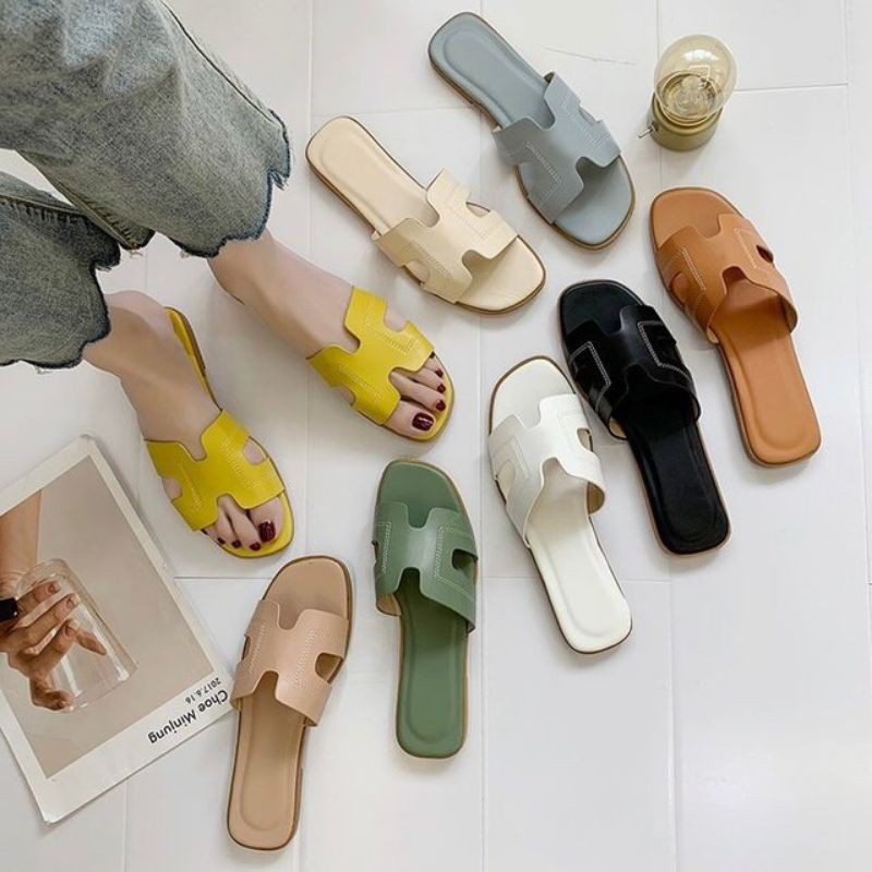 💁🏻‍พร้อมส่ง รองเท้าแตะผู้หญิง ราคาถูก ยางนิ่ม แฟชั่นผู้หญิง ใส่สบายเท้าน้ำหนักเบา รองเท้าราคาถูก