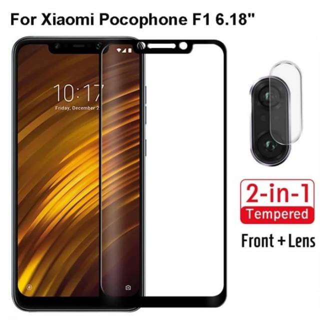 Mondi Store กระจกนิรภัย Xiaomi Pocophone F1 ฟรี กล้องกันรอยขีดข่วน Poco F 1