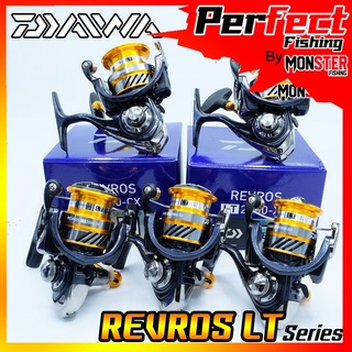 รอกสปินนิ่งไดว่า DAIWA REVROS LT 1000/2000/2500-XH/3000/4000-CXH/5000-CXH/6000H (Silver-Gold)