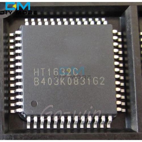 ht 1632 c qfp 52 l led dot matrix แผ่นบอร์ดโมดูลไดรเวอร์ 256 khz