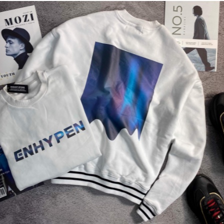 ENHYPEN เสื้อสเวตเตอร์สไตล์เกาหลี made in Korea