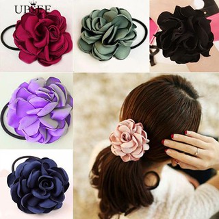 * เชือกถักดอกคาเมเลีย Holder Scrunchie