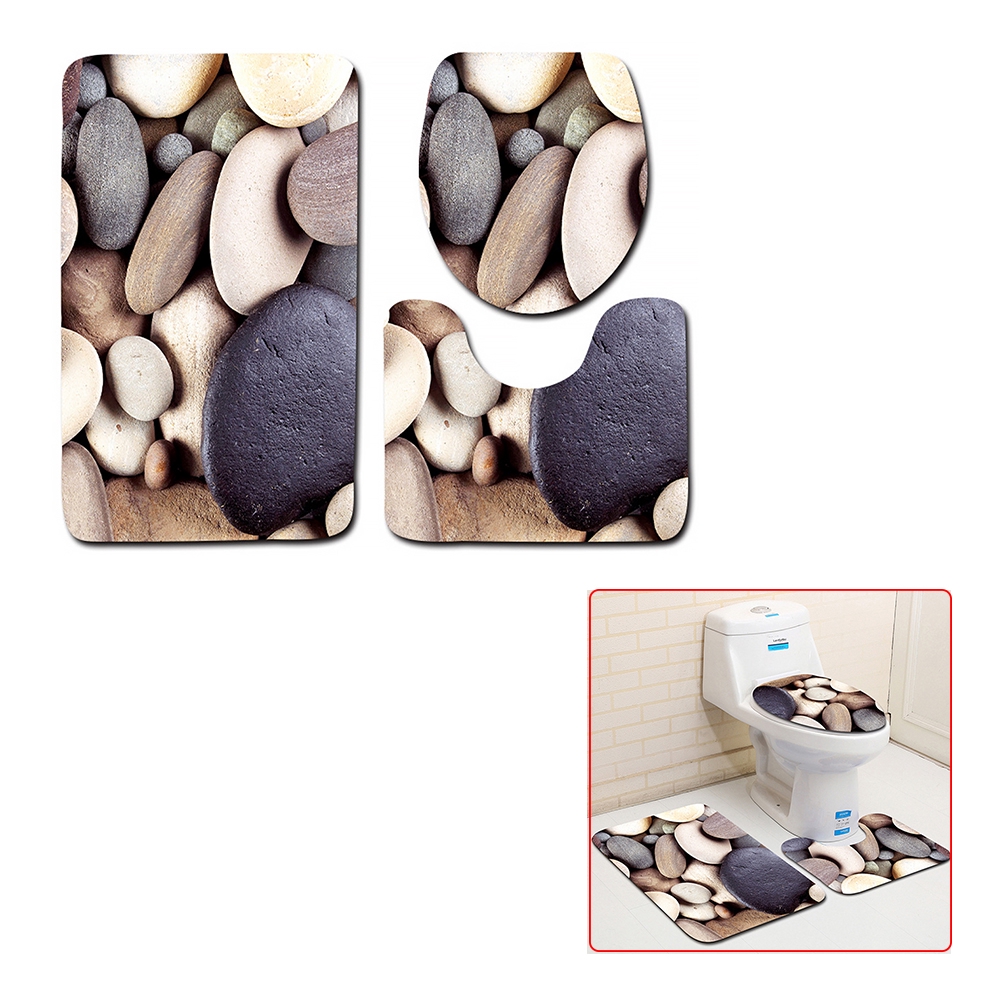 Badezimmer Rutschfest Poost Teppich Deckel Toilette Shopee