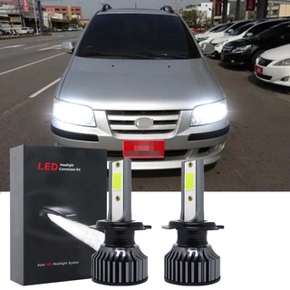 หลอดไฟหน้ารถยนต์ LED 12V-24V 6000K สีขาว สําหรับ Hyundai Matrix 2002 2003 2004 2005 to 2010 2 ชิ้น