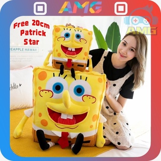 ◐Anime Cartoon Spongebob Doll Buy One Get Two Gift Paida Star Plush Toys Children s Toy Rag Doll Sleeping Pillow Child