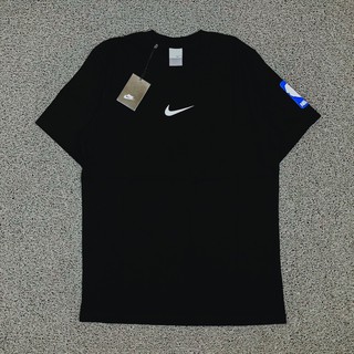 เสื้อยืด ลายโลโก้ NIKE NBA สีดํา นําเข้า ของแท้