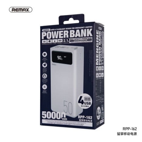 REMAX RPP-162 POWER BANK 50000mAh 4USB LEDของแท้100%