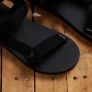 รองเท้าแตะรัดส้น Sandals SD59 ชาย หญิง - Black (สินค้าพร้อมส่งจากไทย)