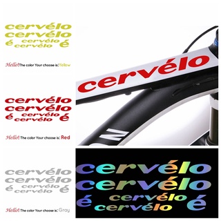 สติ๊กเกอร์ CERVELO สำหรับจักรยานเสือภูเขา/จักรยานเสือหมอบ