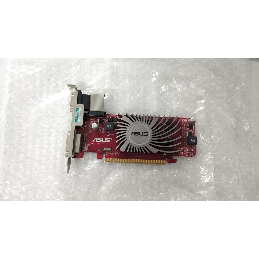 การ์ดจอ VGA ASUS ATI 5450// 1GB// DDR3// 64Bit// รุ่นEAH5450 SILENT-DI-1GD3(LP)// สภาพสวย น่าใช้งาน Second Hand