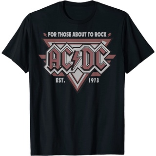 เสื้อยืดโอเวอร์ไซส์Acdc - Est. เสื้อยืด ลาย 1973S-3XL