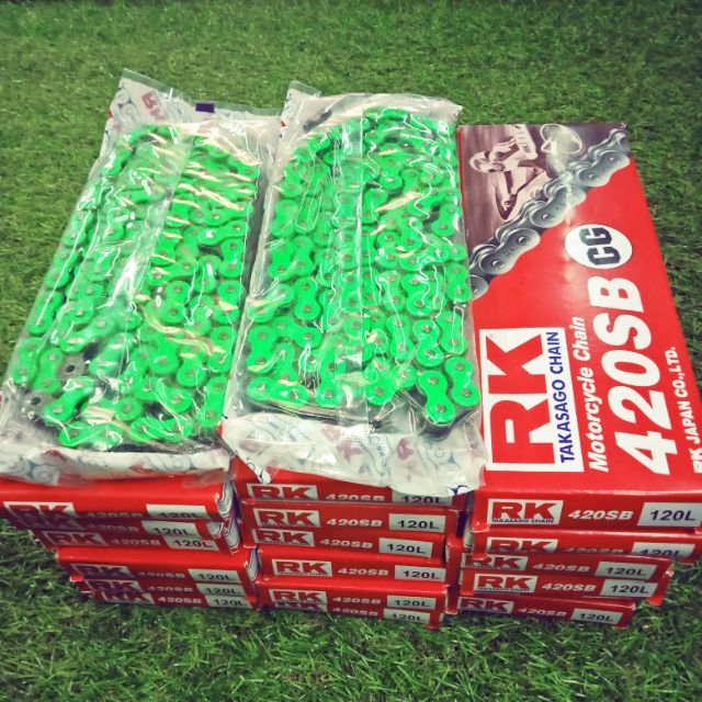 โช่.RK. 420.ใส่เวฟ.110i