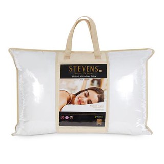 Bed Pillows หมอนหนุน STEVENS MICROFIBER SOFT 19x29 นิ้ว สีขาว หลับสบาย