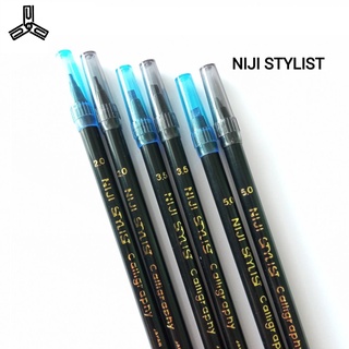 (12 ด้าม) ปากกาหัวตัด NIJI STYLIST ขนาด 2.0 / 3.5 / 5.0 mm