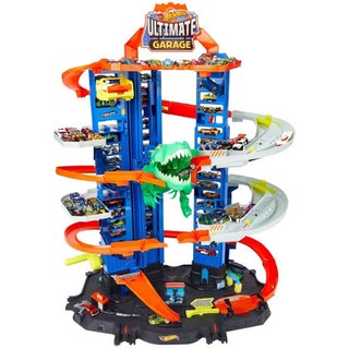 ฮอตวิล รางรถขนาดใหญ่ Mattel Hot Wheels Ultimate Garage dinosaur