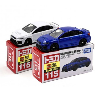 รถเหล็กTomica ของแท้ Tomica No.115 Subaru WRX S4 STI Sport  (มีสติ๊กเกอร์ First Lot 2021)