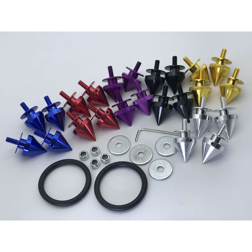 กิ๊ฟล็อคกันชน​แบบหนาม P​S​JDM​​ ยางยึดกันชน PASSWORD JDM Bumper Quick Release เพิ่มความสปอร์ตให้กับร