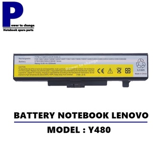 BATTERY NOTEBOOK LENOVO Y480 Y480A G480 G485 G580 Z380 / แบตเตอรี่โน๊ตบุ๊ค ลีโนโว่ เทียบ (OEM)