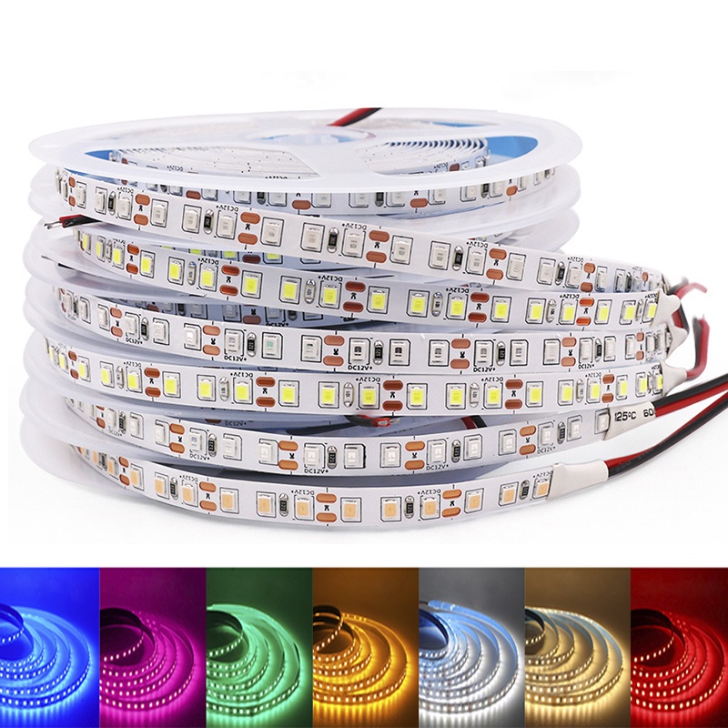 ซื้อ สายไฟ LED 60 ดวง 12V ยาว 5 เมตร 2 เมตร ยืดหยุ่น สําหรับตกแต่งบ้าน ปาร์ตี้