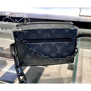 ของแท้ LOUIS VUITTON/LV Mini Soft Trunk series chain shoulder messenger bag